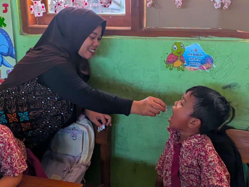 Pemberian Obat Cacing